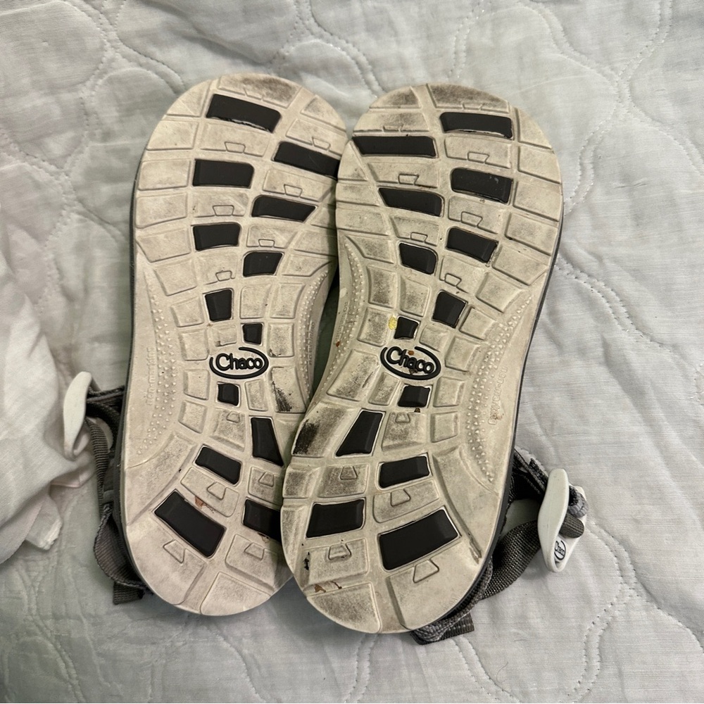 Chaco Gray Patterned Strappy Sandals - image 7